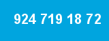924 719 18 72 924 719 18 72